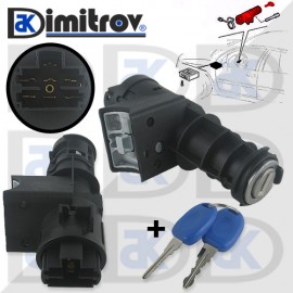 Контактен ключ Alfa Romeo 156 Fiat Barchetta Brava Bravo Cinquecento Marea Multipla Punto Seicento Lancia Y Ypsilon